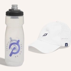 Peloton Bottle + Hat Pack - Camelbak Peloton Podium Bottle and Hat Bundle!
